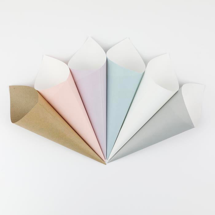 Unbranded Confetti Cones (pack of 25)