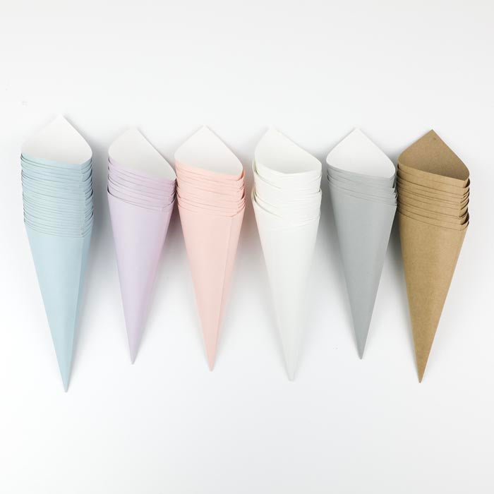 Unbranded Confetti Cones (pack of 25)