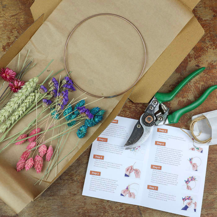 Mini Summer DIY Wreath Kit