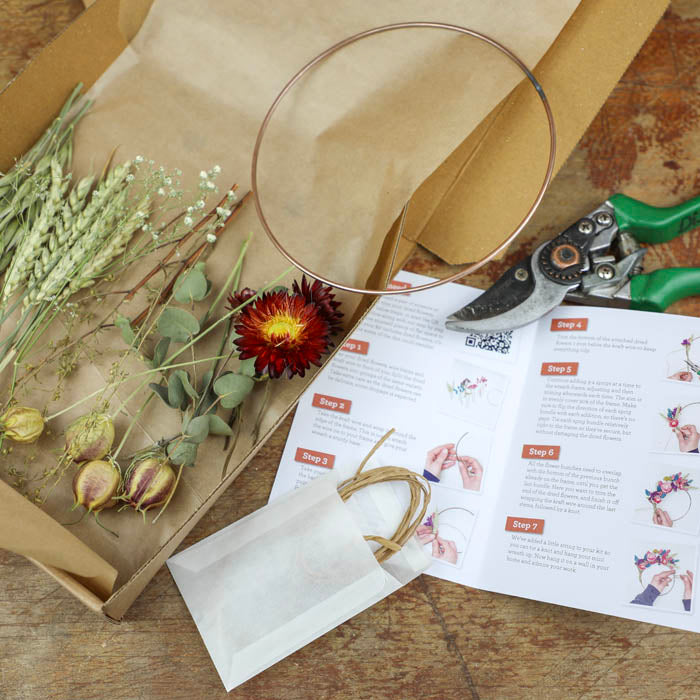 Mini Winter DIY Wreath Kit