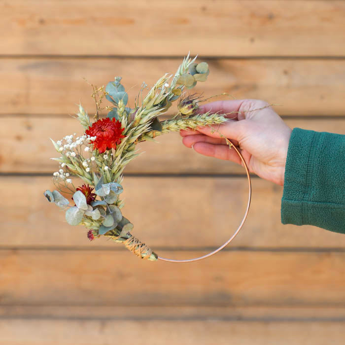 Mini Winter DIY Wreath Kit