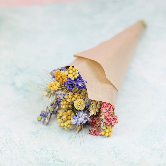 Mini Dried Colourful Bouquet (pack of 10)