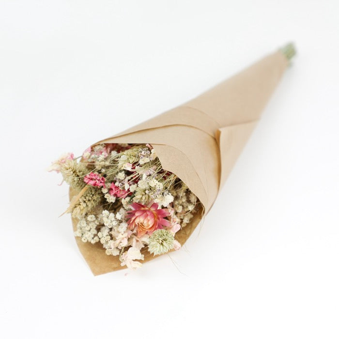 Mini Dried Pink Bouquet (pack of 10)