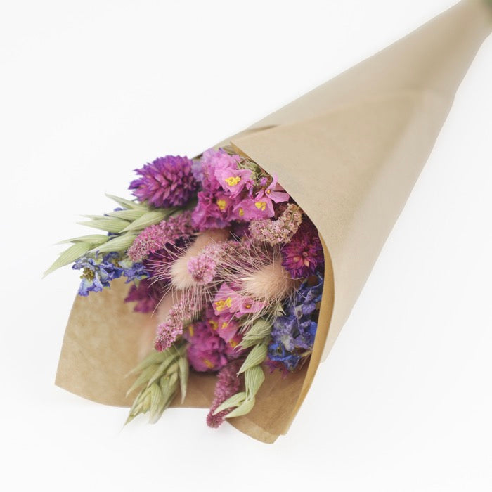 Mini Dried Violet Bouquet (pack of 10)