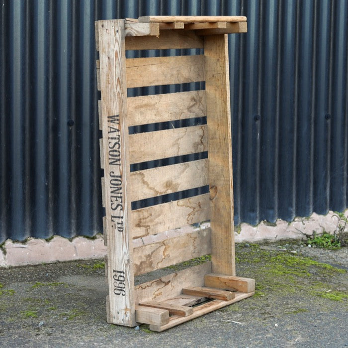 Vintage Wooden Display Crates (Pack of 4)