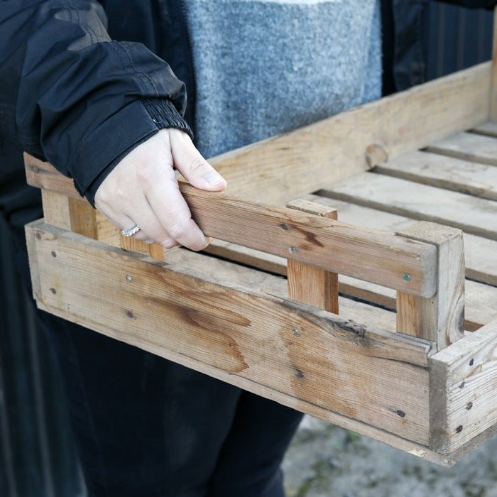 Vintage Wooden Display Crates (Pack of 4)