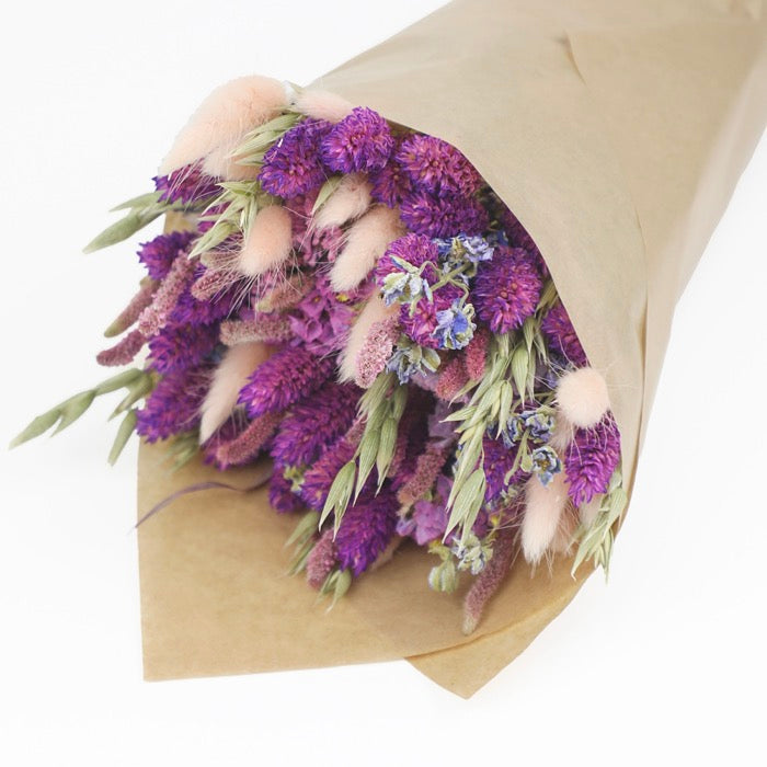 Dried Violet Bouquet