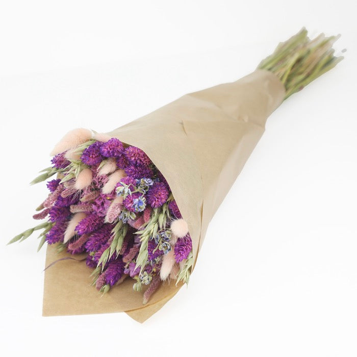 Dried Violet Bouquet