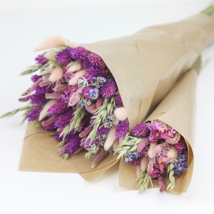 Dried Violet Bouquet