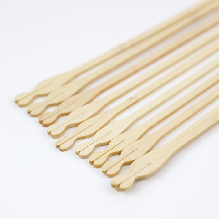 Wooden flower picks (pack of 10)