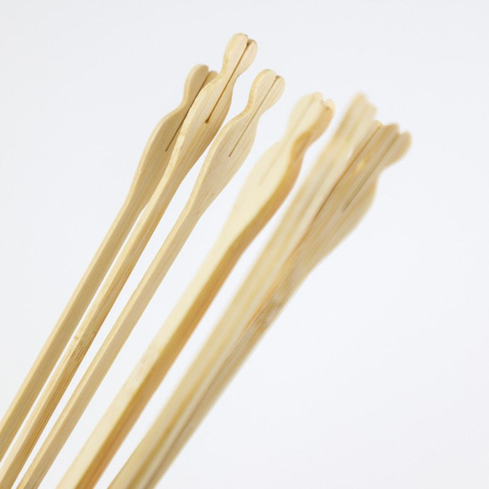 Wooden flower picks (pack of 10)